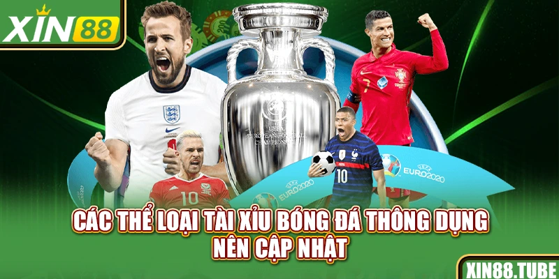 Các thể loại Tài xỉu bóng đá thông dụng nên cập nhật